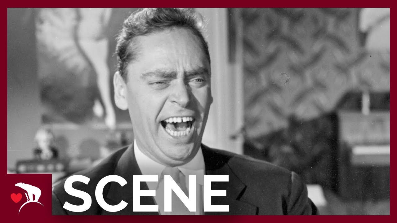 Pigen og vandpytten (1958) - Tømmerflåden