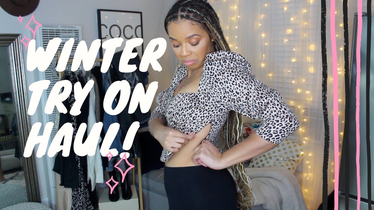 WINTER TRY ON HAUL: SO I WENT SHOPPING AND.... FT. ZARA, H&M, ETC ...