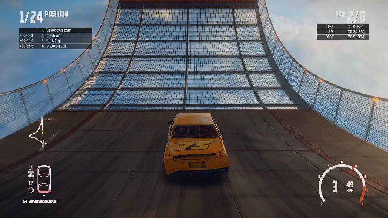 Wreckfest Challengers Stunts - Death Loop