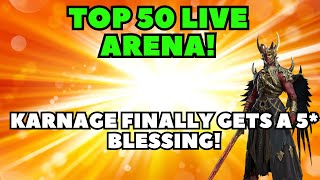 Karnage Gets An Upgrade! Cant Wait For 6 Star!