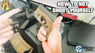 HOW TO NOT ACCIDENTALLY SHOOT YOURSELF | HOW A GLOCK & MP5 SAFETY WORKS