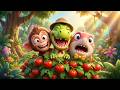 El Bebé Dinosaurio Aprende los Colores en la Selva 🎨 Canciones Infantiles y Rimas para Niños y Bebés