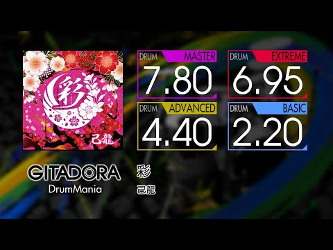 【GITADORA】 彩 (MASTER ~ BASIC) Drum