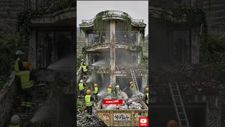 Old luxury Villa Restoration Before and After😯🏡🏠🤯 #RestorixLab#shorts #timelapse #restoration #home