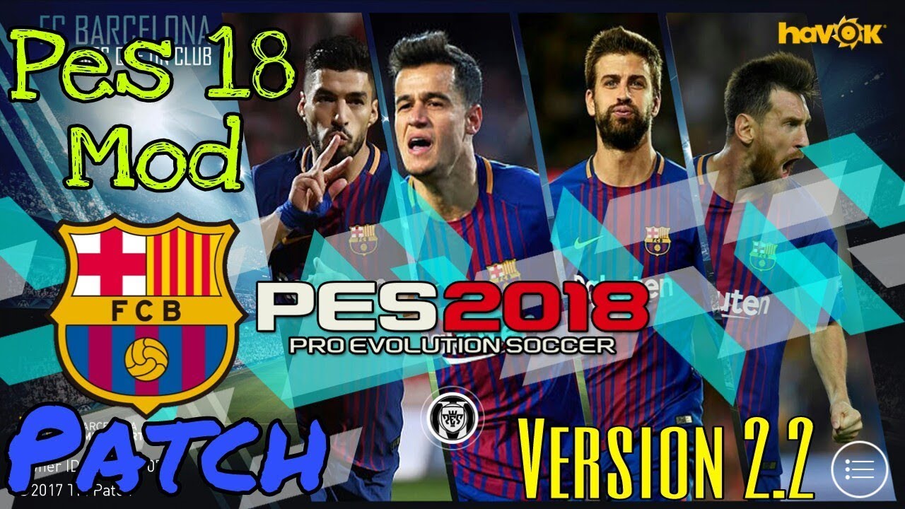 How to Download Pes 18 Mod Barcelona patch for any android devices