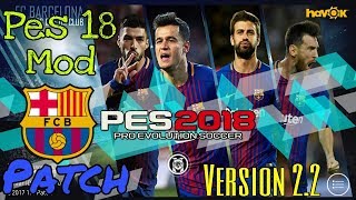 How to Download Pes 18 Mod Barcelona patch for any android devices screenshot 5