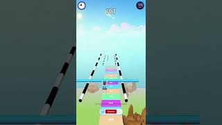 Insane Rail Slide😳| Level 1 | Sky Jump + Coin Rush Gameplay! #mobilegame #edits