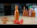 Homemade ghost pepper hot sauce recipe  how to make bhut jolokia sriracha  white thunder bbq