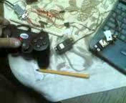 AVR + PS2 controller = remote control