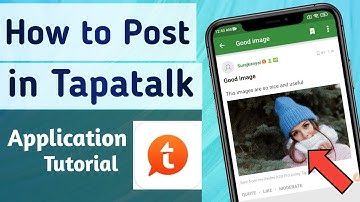 How to Upload Post on Group in Tapatalk App