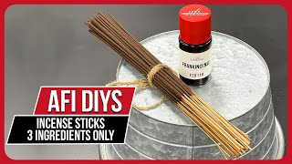 How to Make Incense Sticks for Beginners | EASY