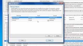 eZ Credit Card Import - Manage Aliases (How To)