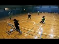 2023/4/27 練習① チュックボール tchoukball
