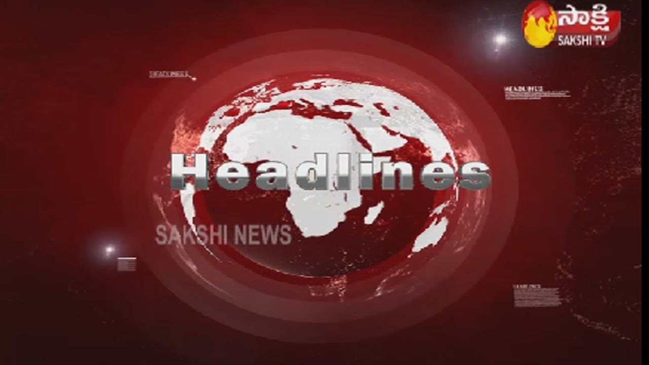 latest telugu news today Today's Top Headlines @ 6PM | One Minute News By Sakshi TV - 19th Aug 2019