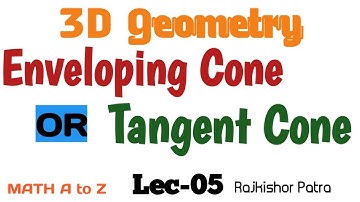 Enveloping Cone or tangent Cone of quadric surface