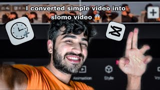 Eassy way  to apply slomotion on any video 😁👍 screenshot 1