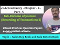 PLUS ONE ACCOUNTANCY - CHAPTER 4 - SUB-DIVISION OF JOURNAL (RECORDING OF TRANSACTIONS 2) - PART 5