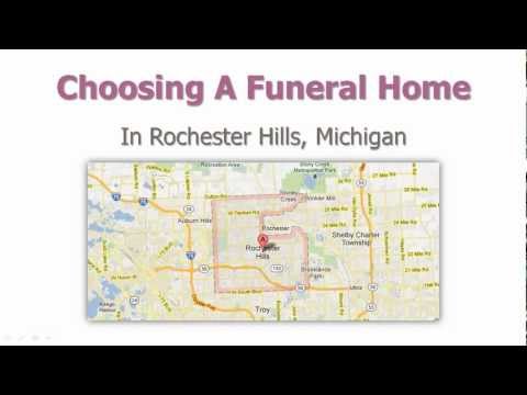 Funeral Cremation Services In Rochester Hills Michigan