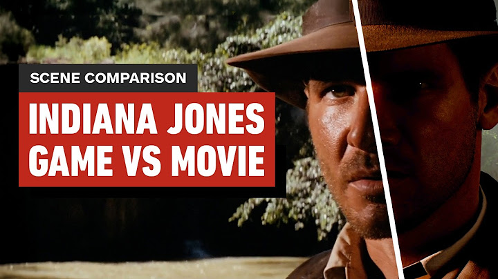 Indiana Jones Scene Comparison - The Great Circle vs. Raiders of the Lost Ark