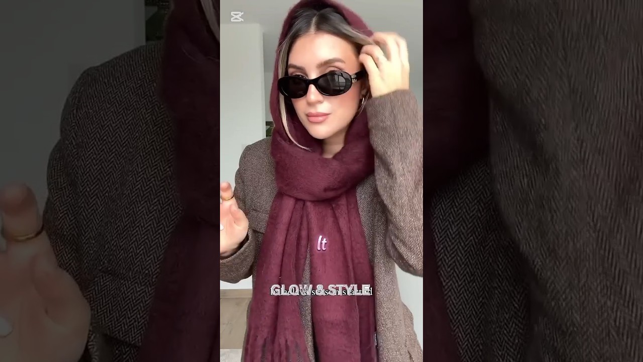 Try this viral scarf hack 