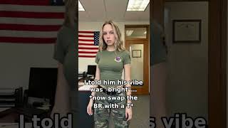 POV: soldier look reveal #militarygirl #girlsinuniform #armygirl #soldierlife