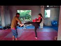 Muay thai training at wtfc