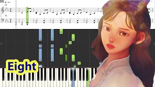Download Lagu [Piano Tutorial] IU(아이유)  - Eight (에잇) Feat. SUGA of BTS MP3