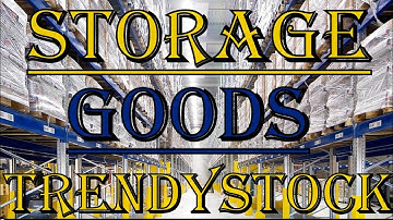 Storage of goods in our warehouse in Yiwu- Trendystock chinese purchasing agent