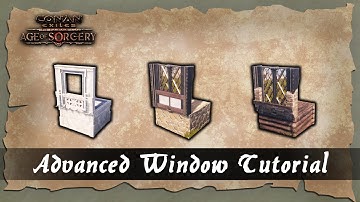ADVANCED WINDOW TUTORIAL - CONAN EXILES - NO MODS