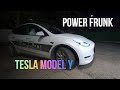 Tesla Model Y Power Frunk