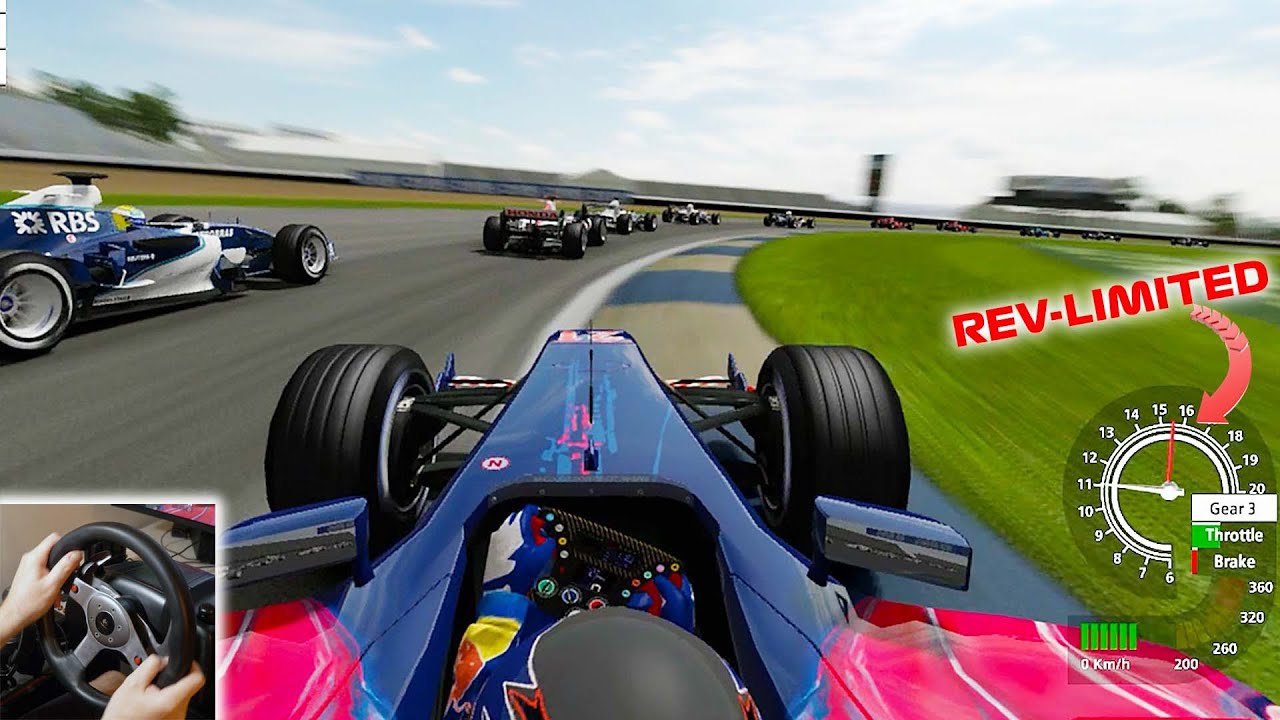 The LAST F1 car to use the V10 ENGINE (rev limited) YouTube