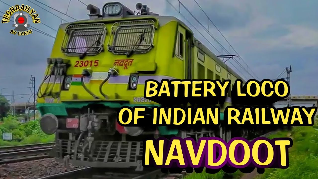 Battery Locomotive of IR - NAVDOOT🔋