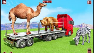 Wild Animal Zoo Transport Simulator ( Car & Animal Game ) Game Pace Android Gameplay screenshot 2