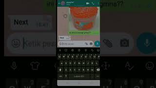 ꒱꒱🍡ᑭоᴠ:Jualan Slime aesthetic||whatsmock pov||prank chat||part 1 screenshot 5