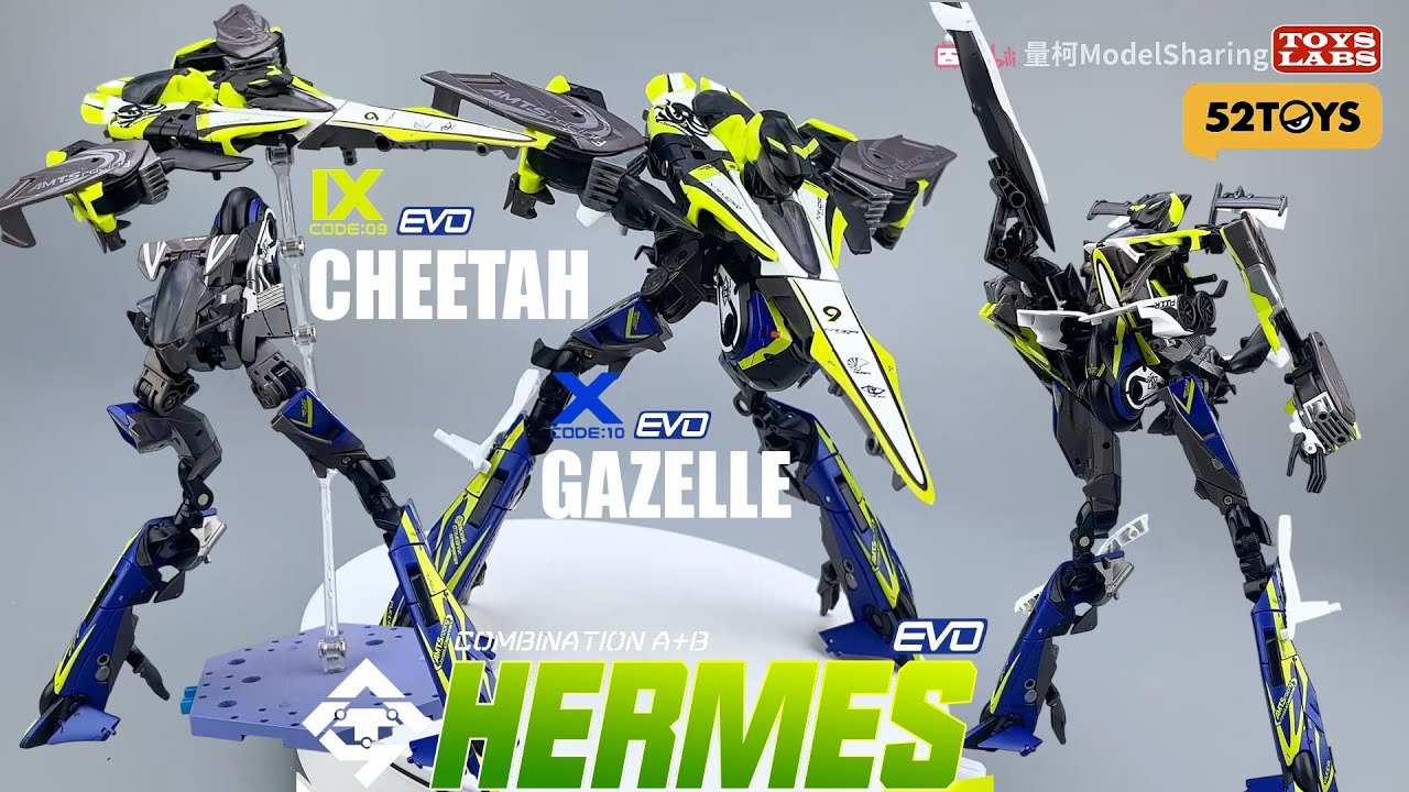万能匣神行者精英套装-52TOYS-Beastbox-AMTS HERMES evo. Champion