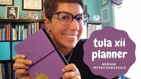 Tula XII Medium Interchangeable Planner 🦋