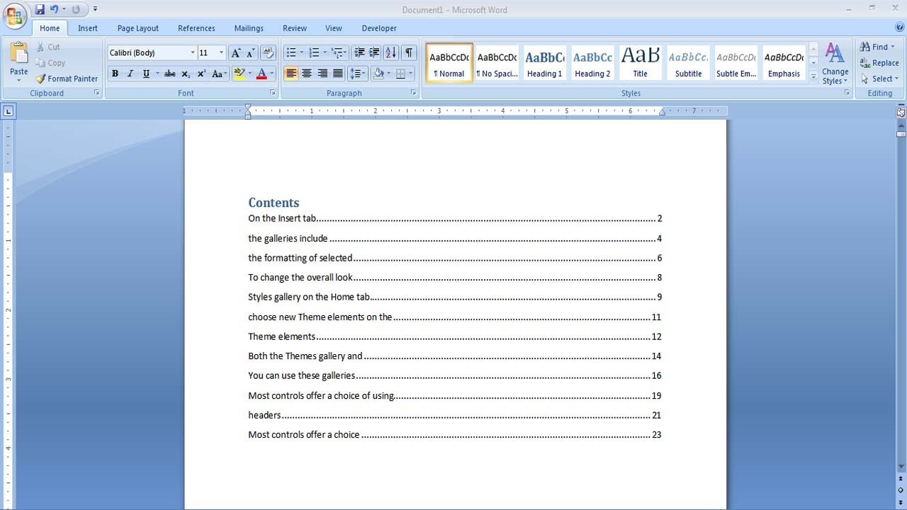 index assignment in word