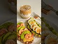 Creamy avocado, juicy shrimp, golden eggs… and that perfect iced coffee pour 😍✨