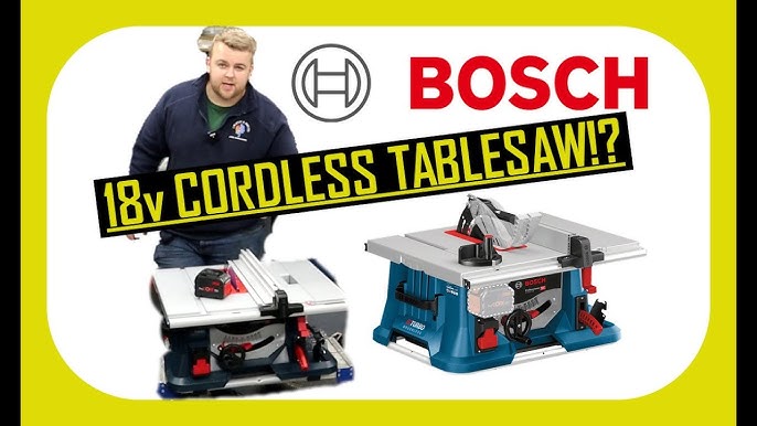 Scie sur table portable Bosch PROFACTOR 18V 8 1/4 po (outil seulement)  GTS18V-08N