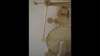Wooden Grasshopper Escapement