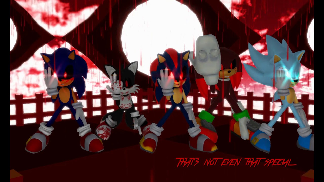 [MMD x Sonic.exe] BTS - Not Today (ft. Azkail, Sonic.exe, Anti-Sonic.dll, Tails.exe, Knuckles.exe)