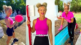 🪦 I Cleaned a Random Grave | Best of Clean Girl TikTok Compilation With Gem, Noah & Others