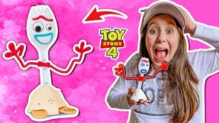 COMO HACER A FORKY DE TOY STORY 4 TUTORIAL FACIL Y RAPIDO!