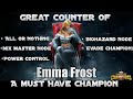 Emma Frost |A must have Champion| Marvel Contest of Champions