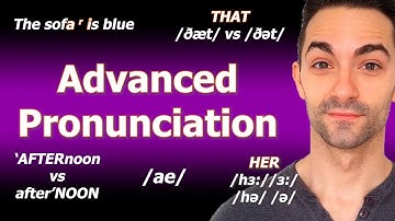 Advanced English Pronunciation Tricks | English Connected Speech, Intrusives, Weak Forms, /ae/