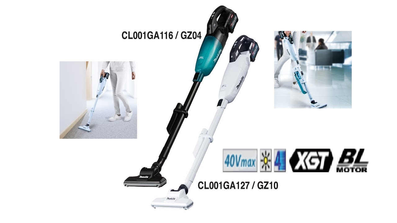 MAKITA CL001GZ04 - Aspirador BL 40Vmax XGT 730mL Luz 3 Velocidades