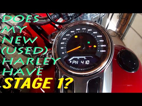 How to tell if your used Harley has Stage 1; also how to check and clear codes - Random Garage