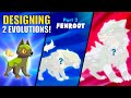 What? FENROOT is evolving! DESIGNING 2 EVOLUTIONS Pokemon Hugin & Mugin