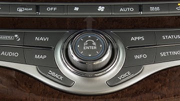 2018 INFINITI QX60 -  Map Button (if so equipped)