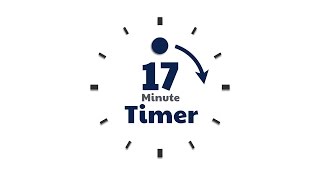 17 min Countdown Timer Simple Turning Dot